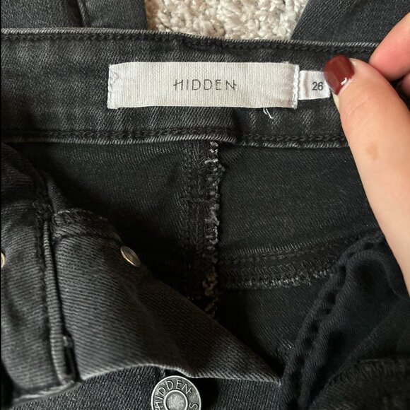 Denim - Black Hidden Jeans